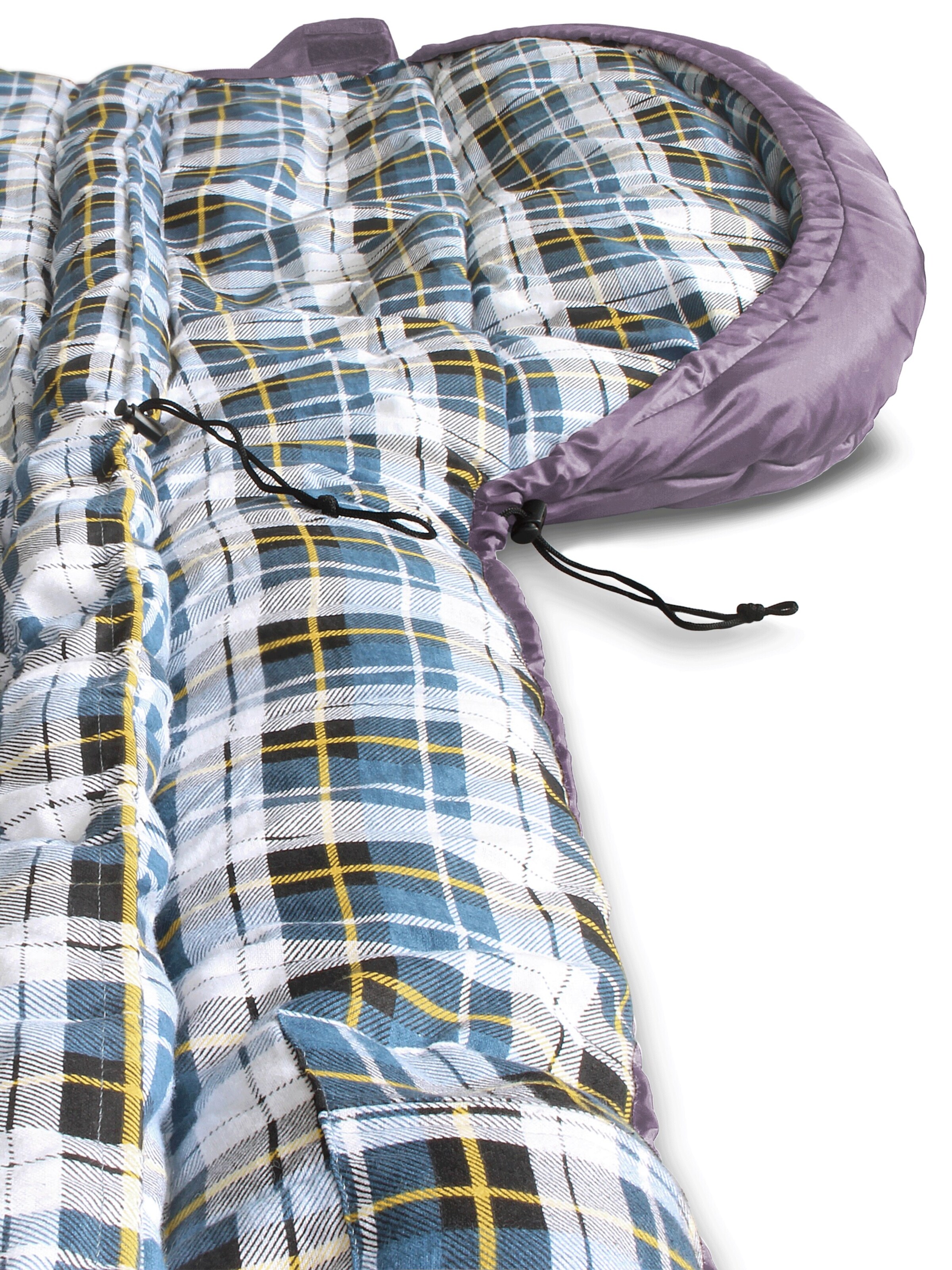 normani Sleeping Bag 'Antarctica' in Purple