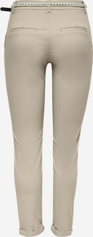 ONLY - Slimfit Pantalón chino 'Biana' en beige