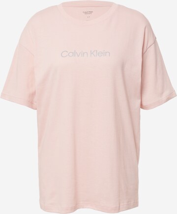 Calvin Klein Sport - Camisa em rosa: frente