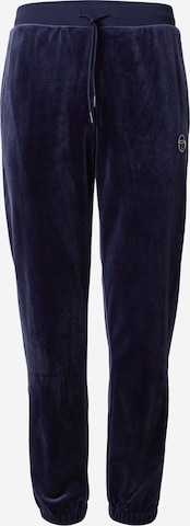 Sergio Tacchini Zwężany krój Spodnie 'Dallas 024' w kolorze niebieski: przód