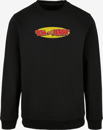 ABSOLUTE CULT Sweatshirt 'Tom And Jerry' in Schwarz: predná strana