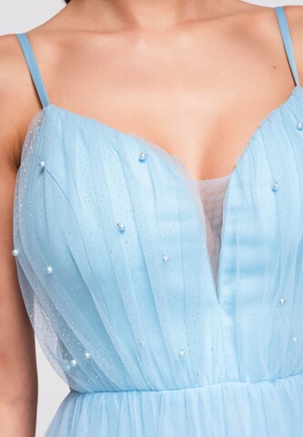 Ombre Avondjurk in Blauw