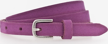 Ceinture VANZETTI en violet : devant