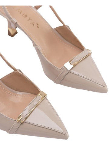 Limoya Slingback Pumps 'Damen-Absätze' in Beige
