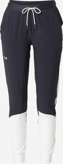UNDER ARMOUR Sporthose in pastellpink / schwarz / weiß, Produktansicht