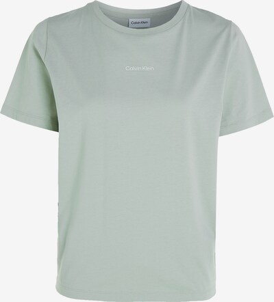 Calvin Klein Shirt in grün / weiß, Produktansicht