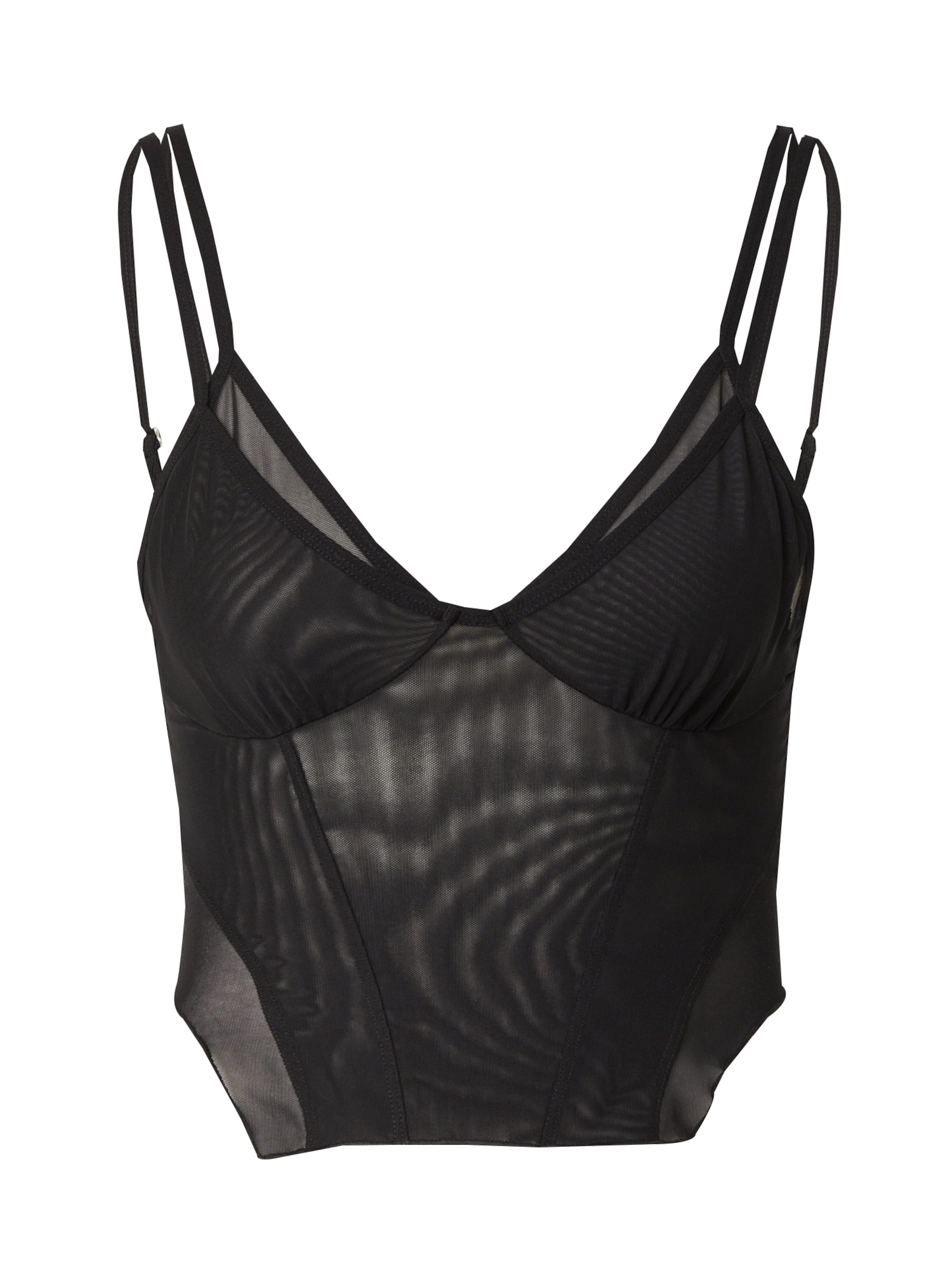 LeGer by Lena Gercke Top 'Chinara' - Čierna: predná strana