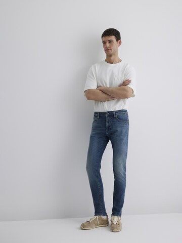 Mavi Skinny Jeans ' JAMES ' in Blue