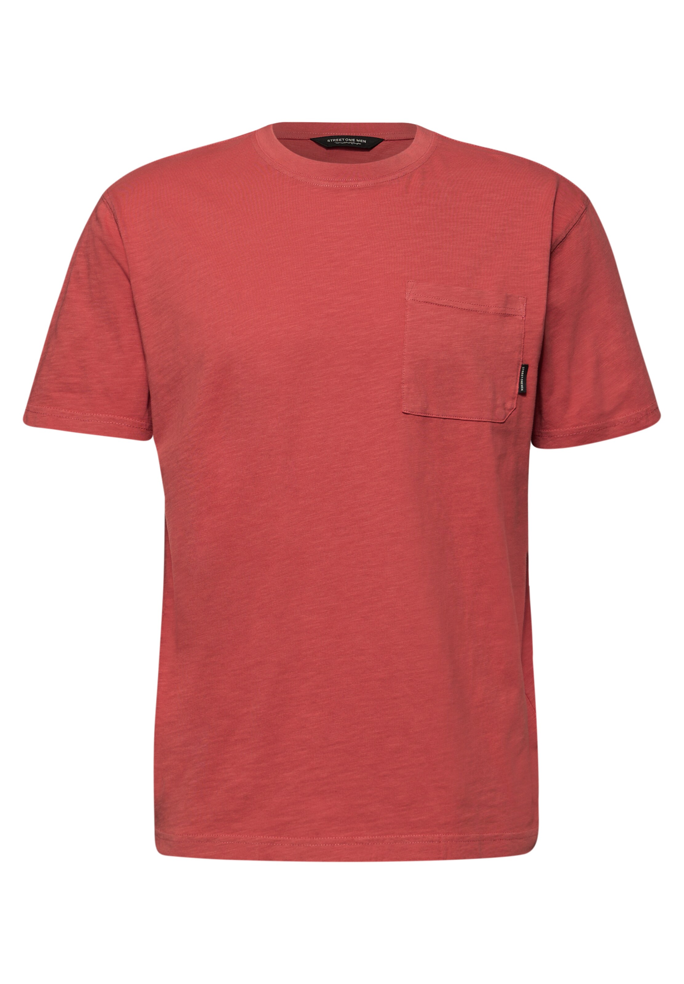 Street One MEN T-Shirt in Rot: Vorderseite