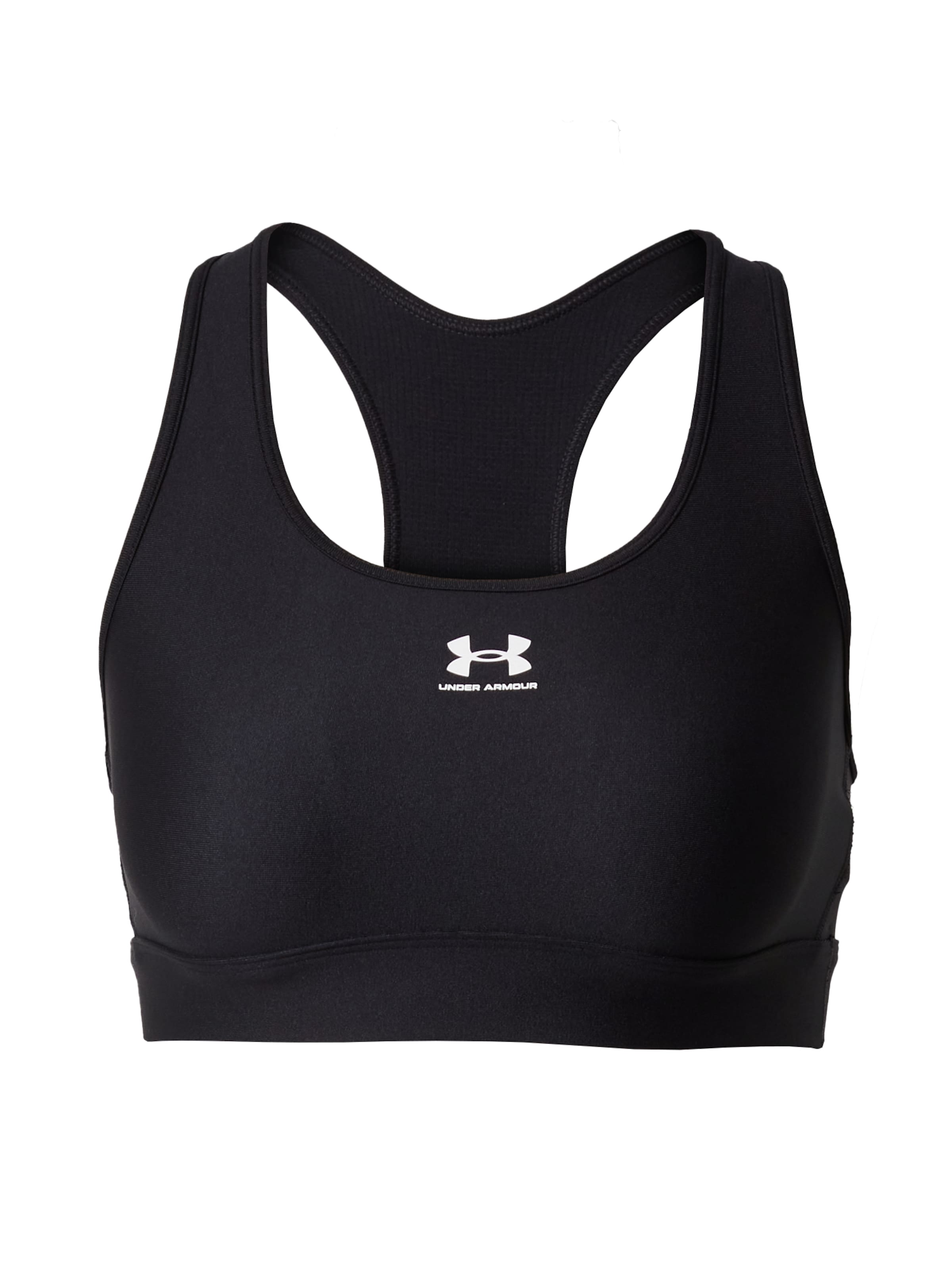 Bustier T-shirt fonctionnel 'Authentics' UNDER ARMOUR en noir : devant