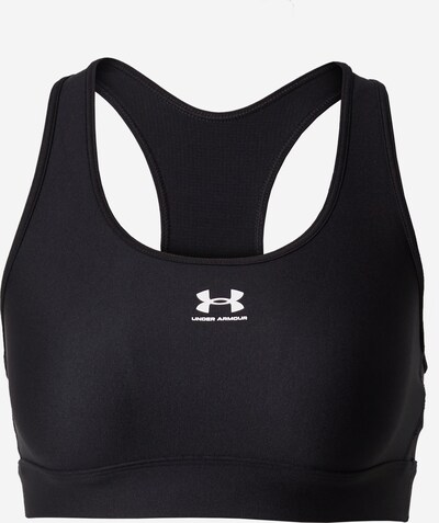 UNDER ARMOUR Sportski grudnjak 'Authentics' u crna / bijela, Pregled proizvoda