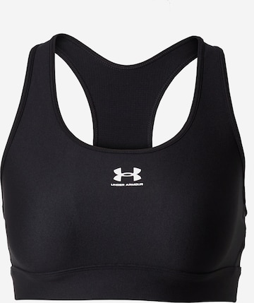 UNDER ARMOUR Bralette Sports bra 'Authentics' in Black: front