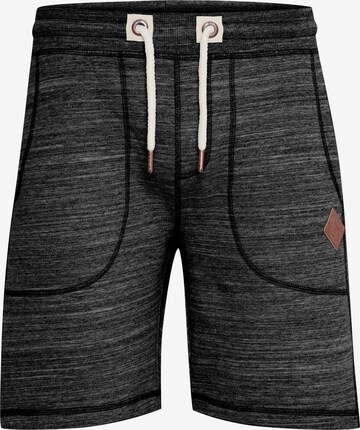 !Solid Regular Pants 'Aris' in Black: front