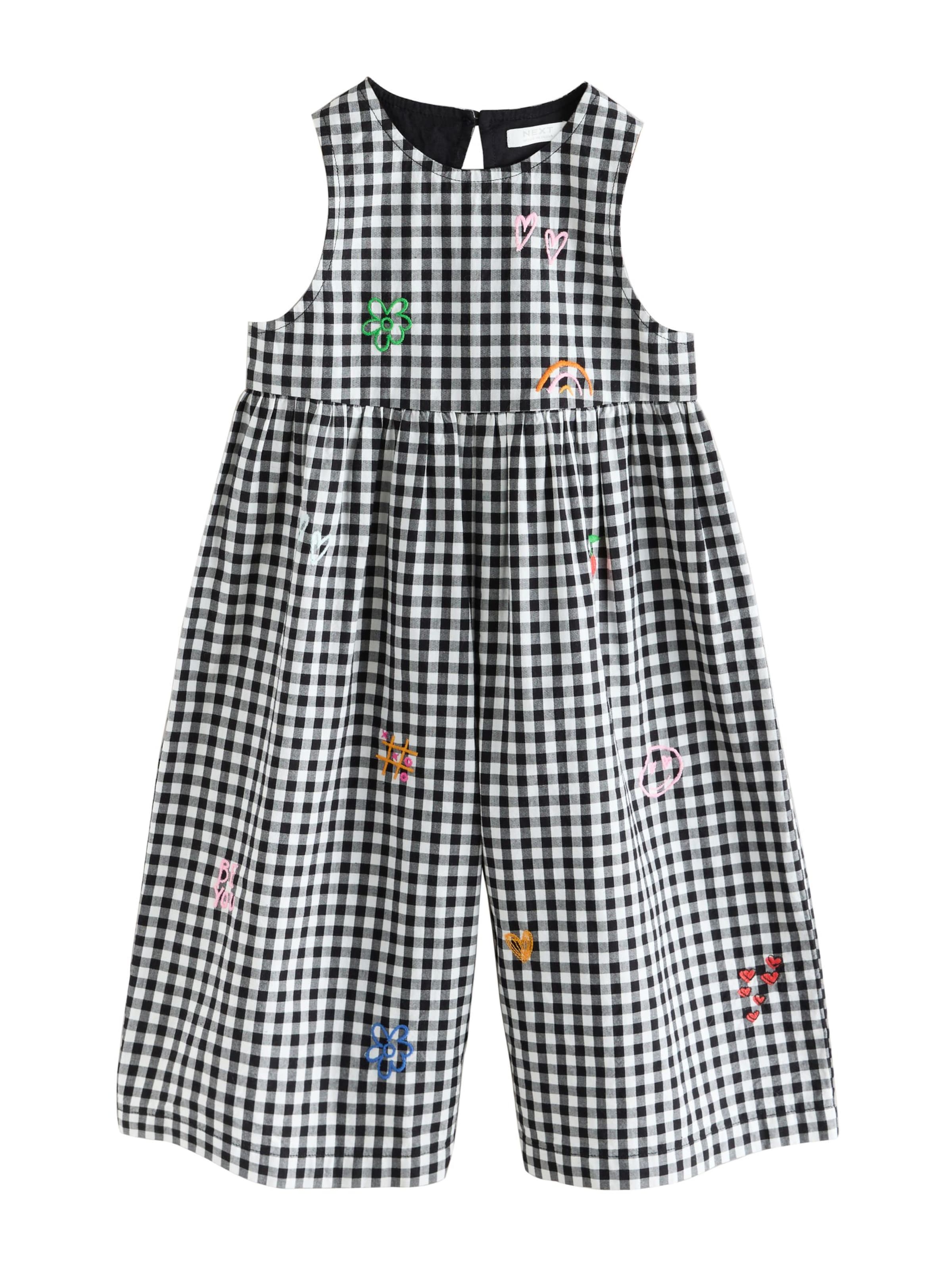 Next Комбинезон в Черный: спереди