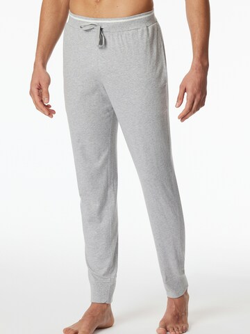 Pantalon de pyjama ' Mix + Relax ' SCHIESSER en gris : devant