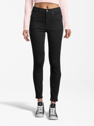 AÉROPOSTALE Skinny Jeans in Black: front