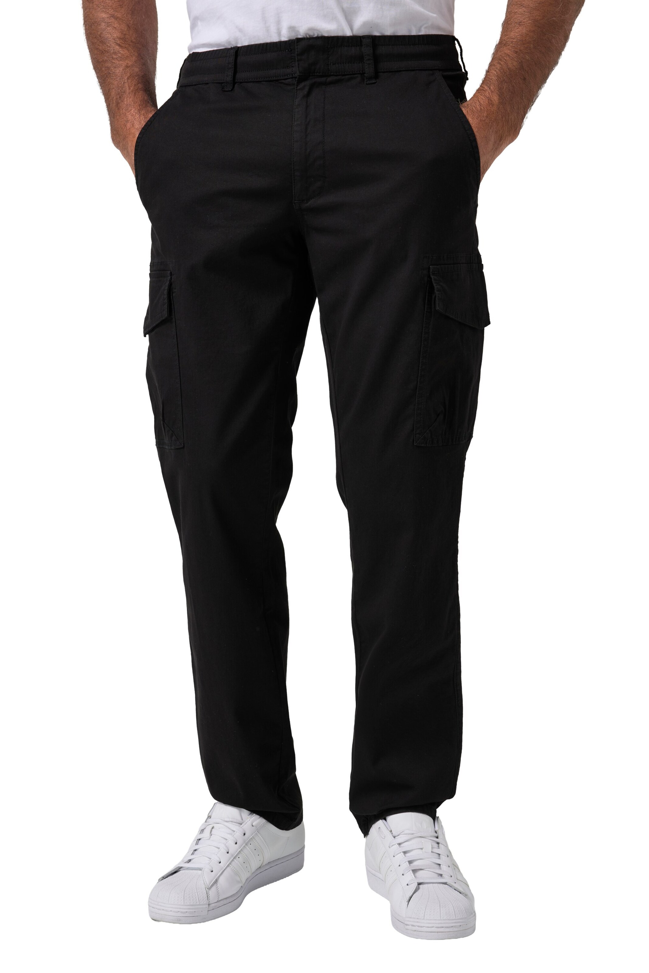 JP1880 Regular Trousers in Black: front