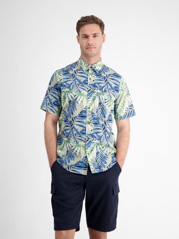 LERROS Regular fit Button Up Shirt in Grey: front
