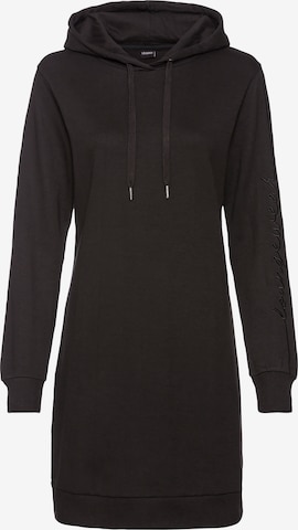 VIVANCE - Vestido en negro: frente