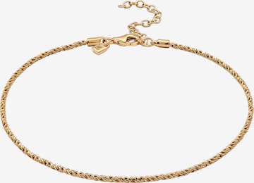 Stilnest Foot jewelry in Gold: front