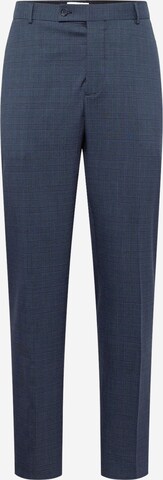 BURTON MENSWEAR LONDON Обычный Плиссированные брюки в Синий: спереди