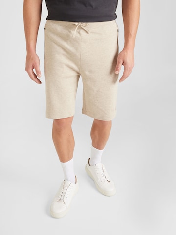regular Pantaloni di Polo Ralph Lauren in beige: frontale