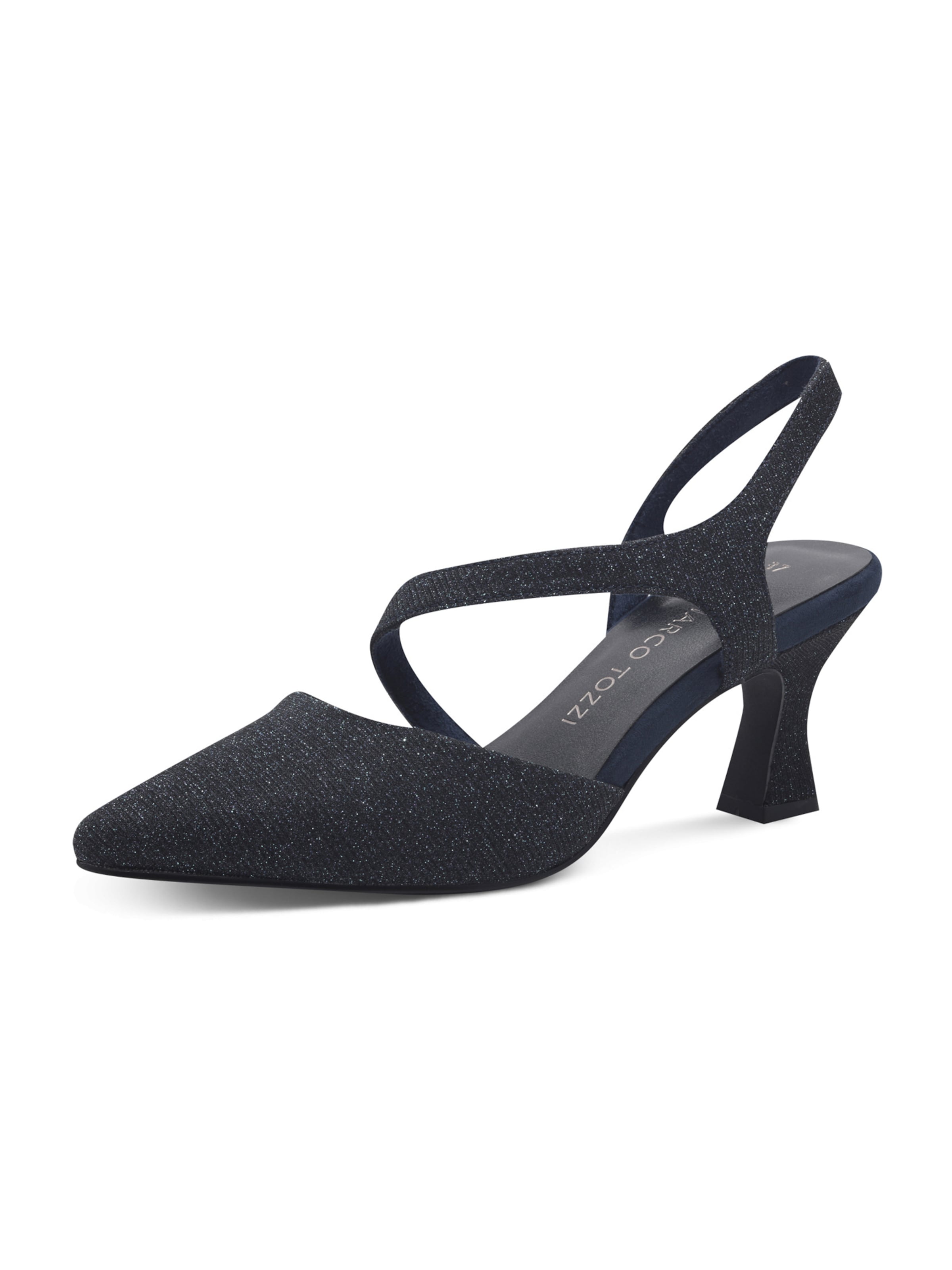 MARCO TOZZI Slingpumps in Blauw: voorkant