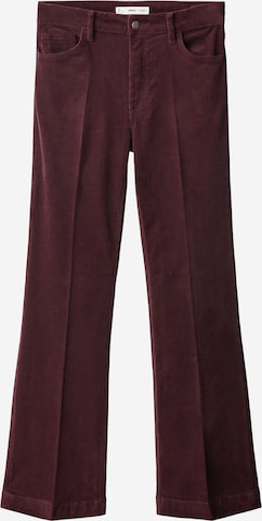 MANGO Levenevä Farkut värissä punainen: etupuoli