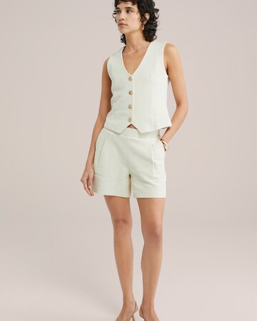 WE Fashion Väst i beige