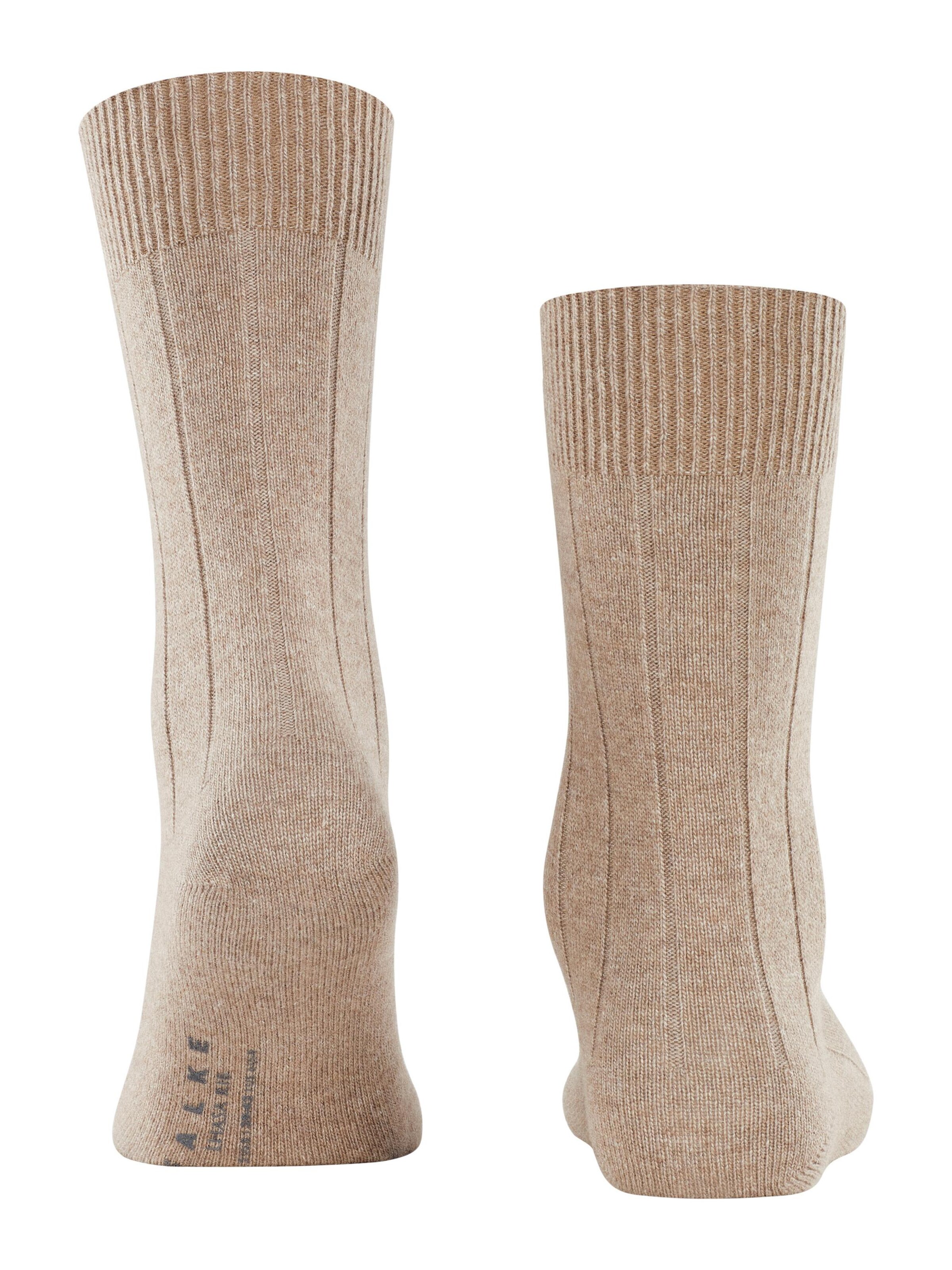 FALKE Socks 'Lhasa Rib' in Brown