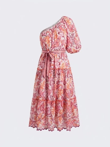 Miss June - Vestido 'Robe Longue Belle' en rosa: frente