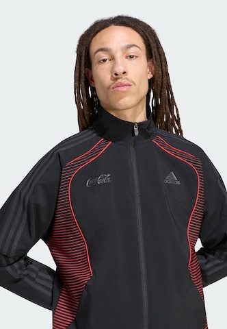 Veste mi-saison 'Coca Cola Teamgeist 26' ADIDAS ORIGINALS en noir