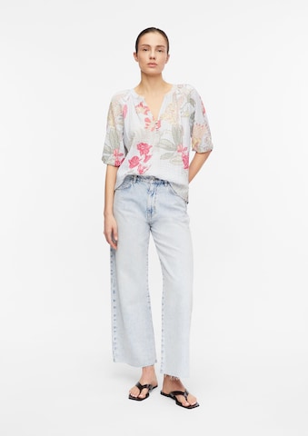 COMMA Bluse in Blau