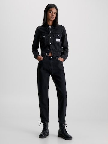 Calvin Klein Jeans جينز واسع جينز بلون أسود