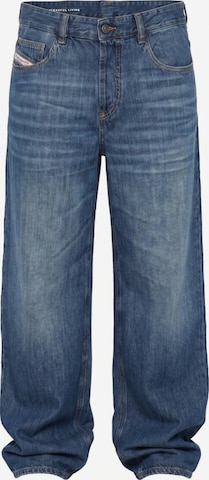 DIESELLoosefit Traperice '2001 D-MACRO LIGHT & SUPERSOFT' - plava boja: prednji dio