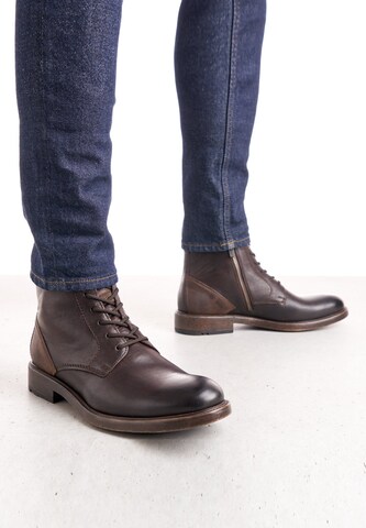 LLOYD Lace-Up Boots 'Dual' in Brown