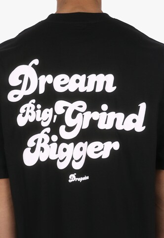 Dropsize Футболка 'Dream And Grind' в Черный