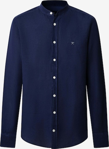 Chemise Hackett London en bleu : devant