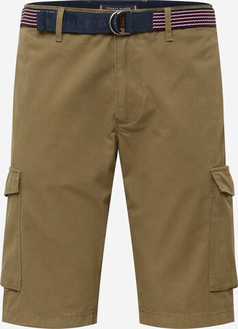 TOMMY HILFIGER Regular Cargo trousers 'JOHN' in Green: front
