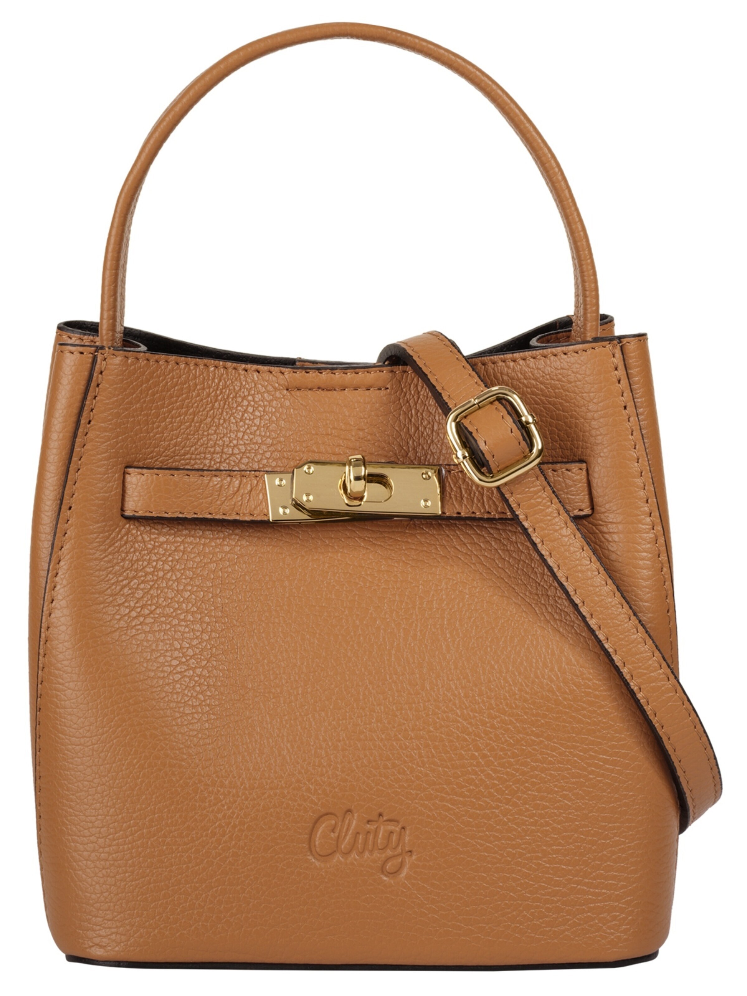 Cluty Handbag in Brown