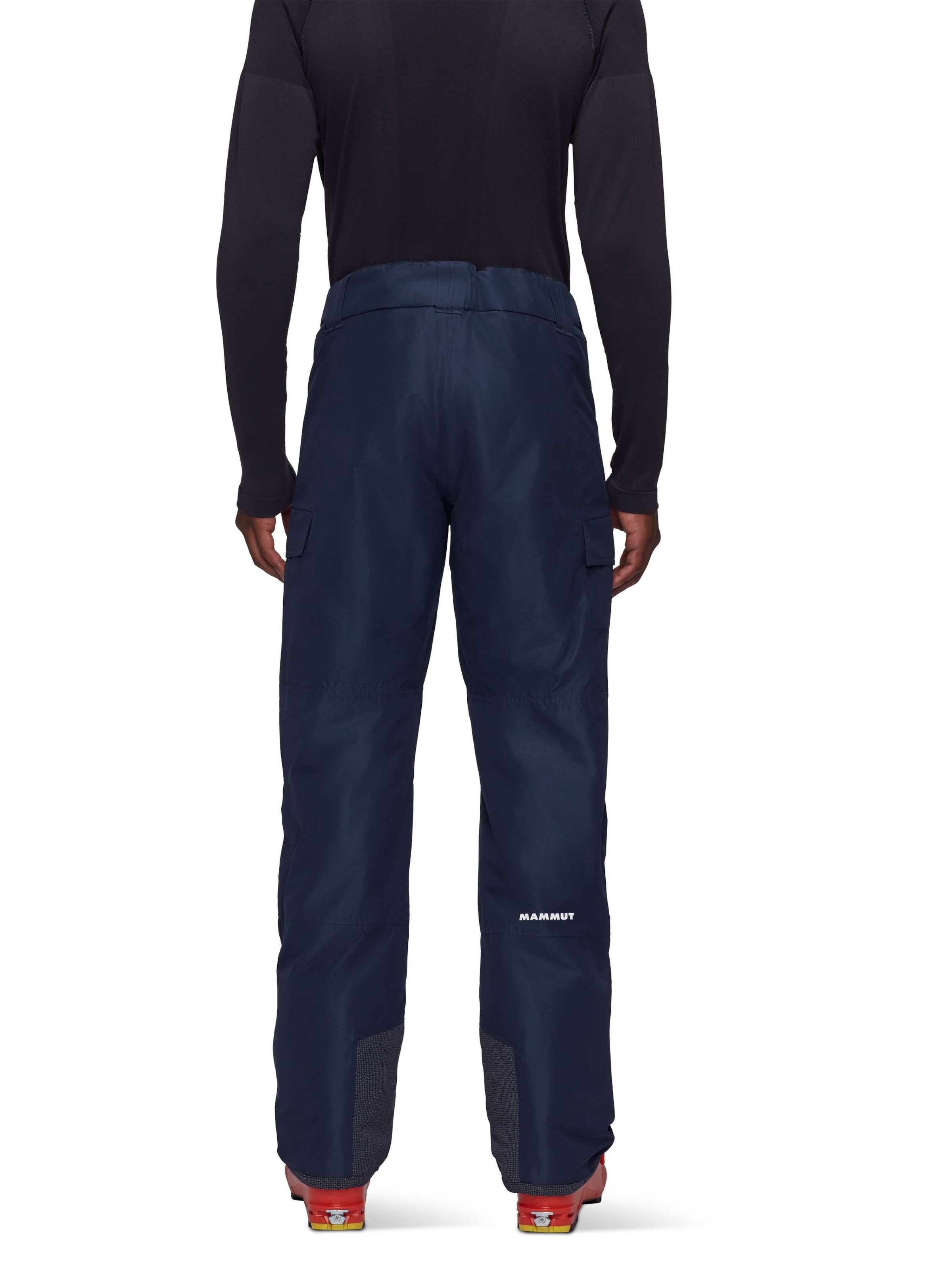 MAMMUT Regular Workout Pants 'Fall Line HS Thermo' in Blue