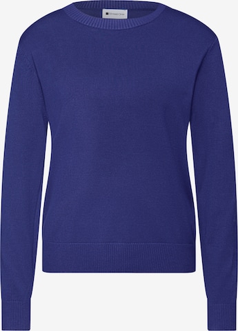 STREET ONE Pullover in Blau: Vorderseite