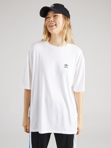 Maglia extra large 'Trefoil' di ADIDAS ORIGINALS in bianco