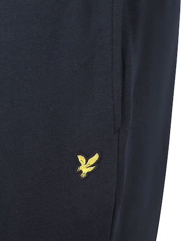 Lyle & Scott Regular Broek in Blauw