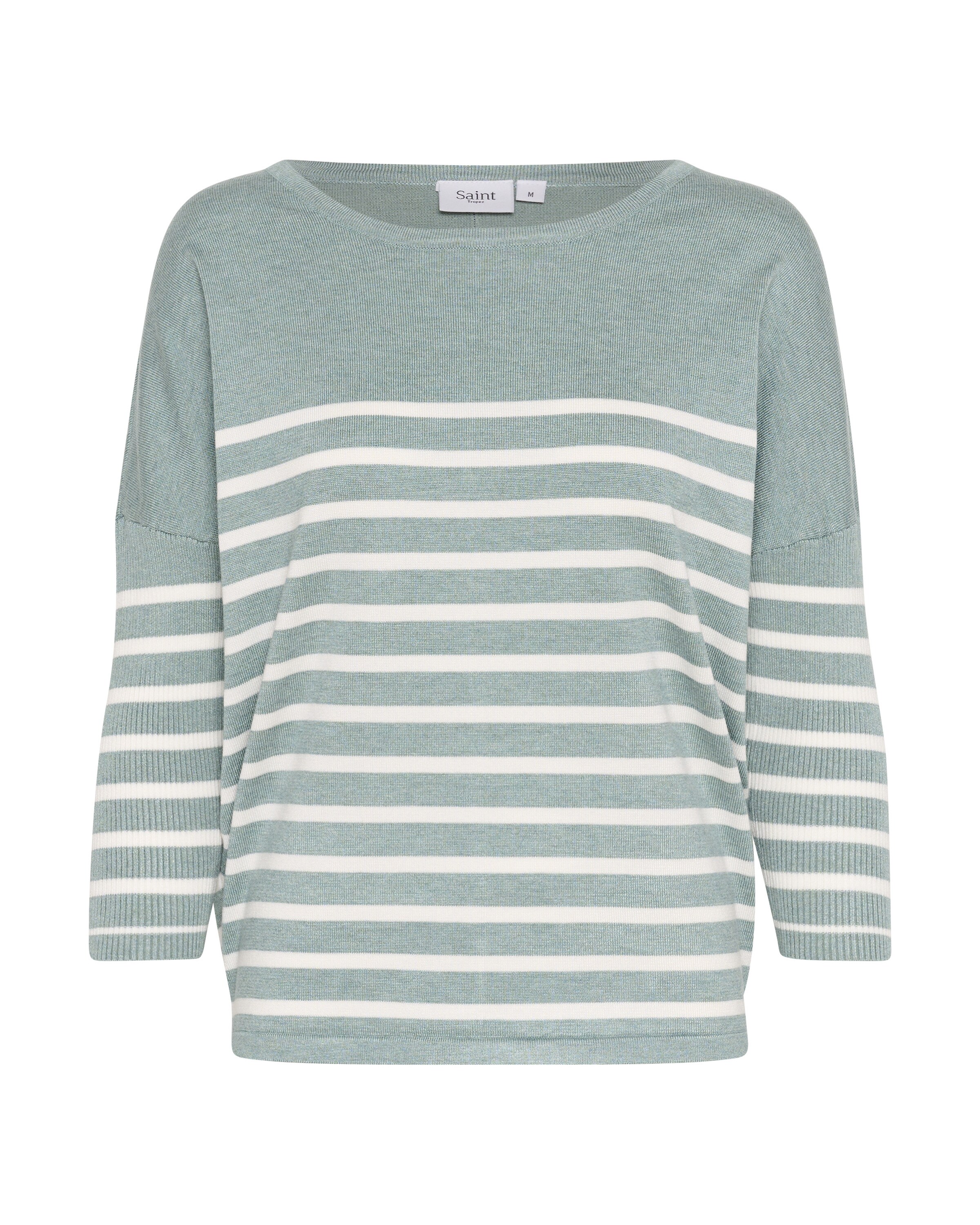 SAINT TROPEZ Pullover 'MilaSZ' in Grün: Vorderseite