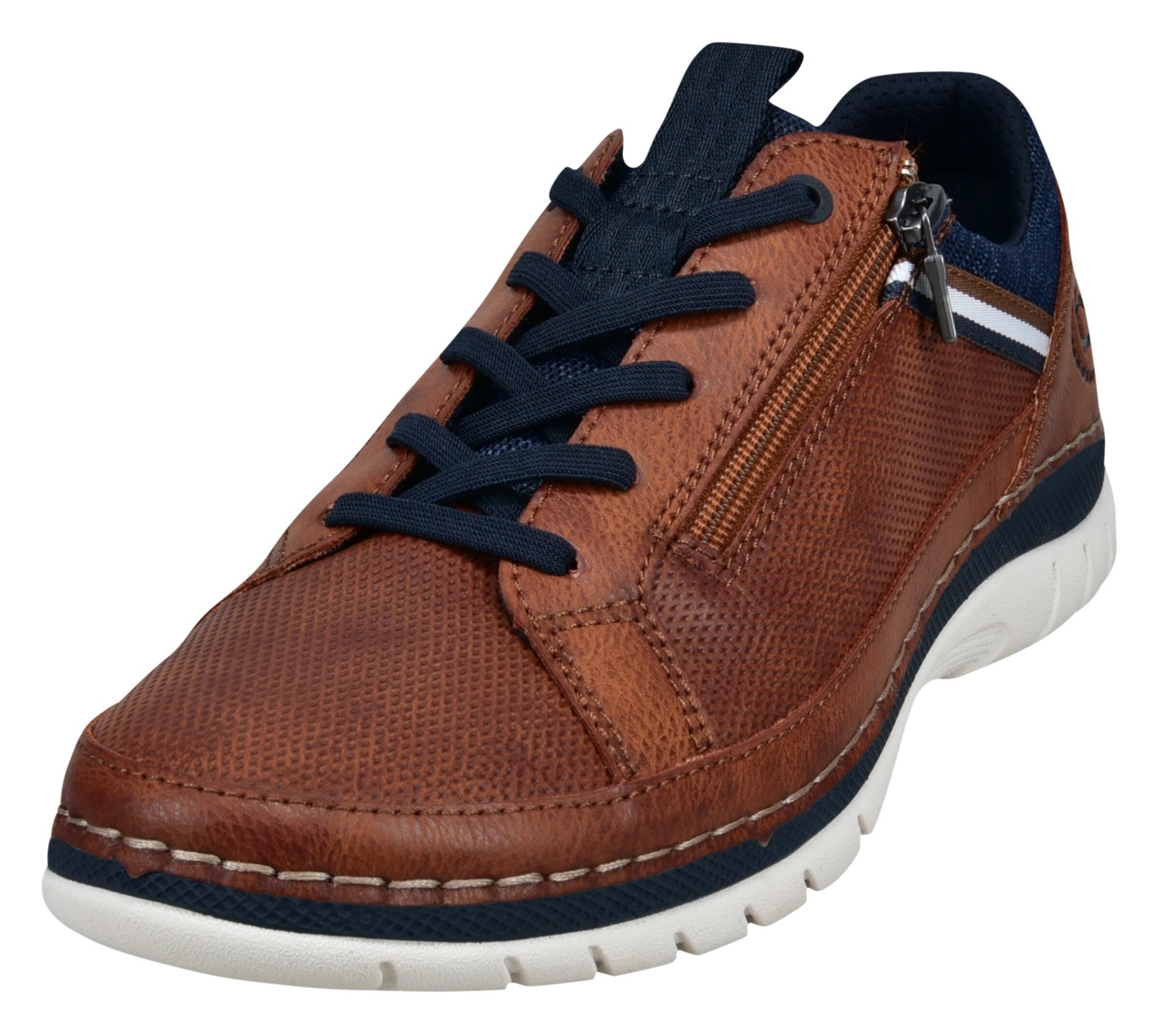 bugatti Nízke tenisky 'ASQ01' - Hnedá: predná strana