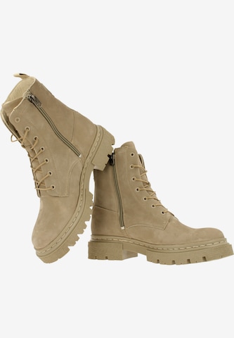 G-Star RAW Lace-Up Ankle Boots 'Kafey' in Beige