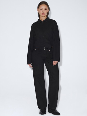 Dr. Denim Regular Jeans 'Nika Mid Straight' in Black