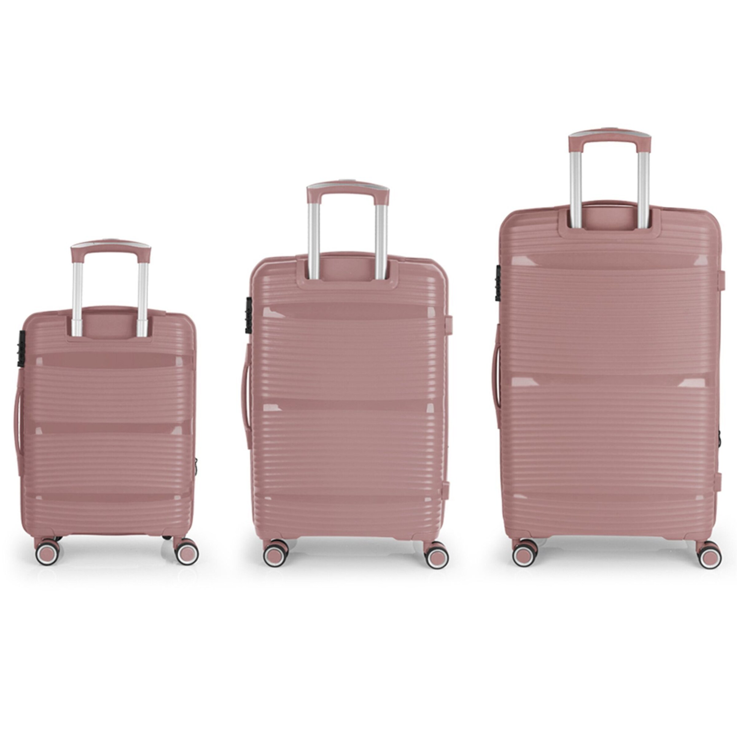 Gabol Suitcase Set 'Akane' in Pink