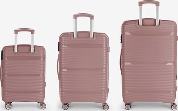 Gabol Suitcase Set 'Akane' in Pink